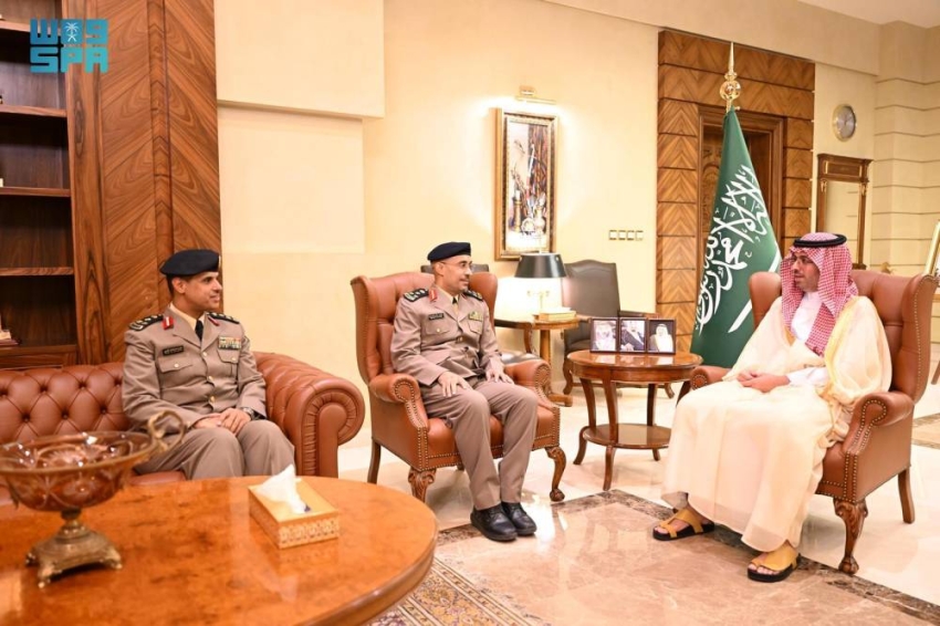 الأمير سعود بن جلوي يستقبل مدير الإدارة العامة للدفاع المدني بجدة