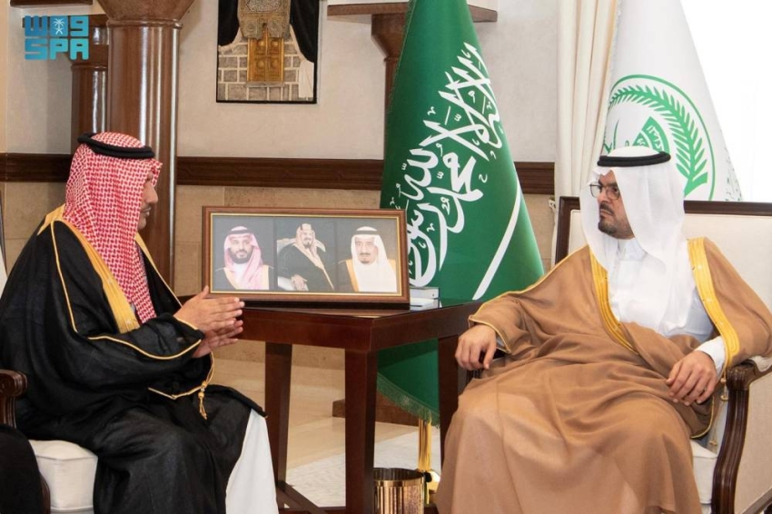نائب أمير مكة المكرمة يستقبل مدير فرع الإدارة العامة للمجاهدين بالمنطقة