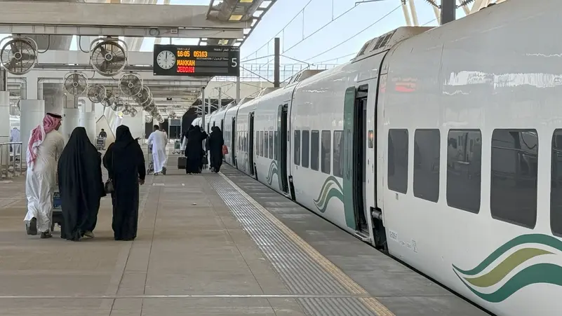 قطار الحرمين: رحلة كل ساعة من مطار جدة إلى مكة المكرمة