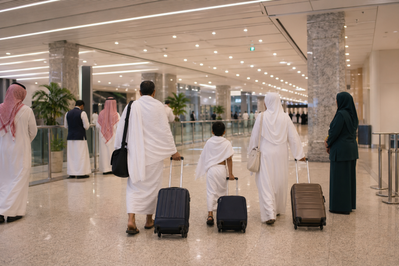 صالة الحجاج في مطار جدة 2026: تجهيزات موسم حج 1447هـ ومبادرة طريق مكة