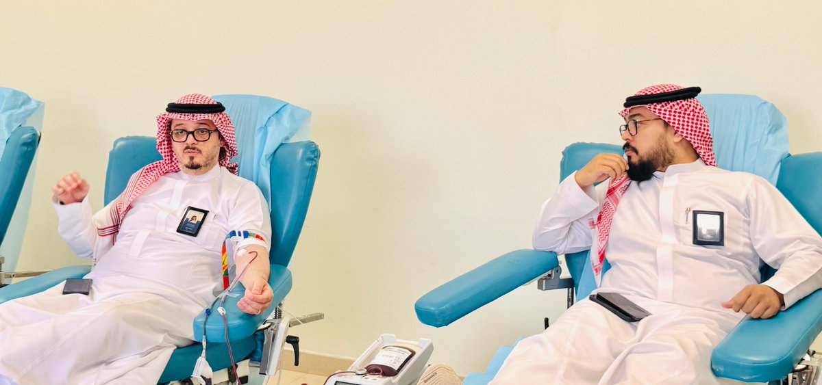 حملة للتبرع بالدم بمشاركة الأكاديمية السعودية للطيران المدني ومنسوبيها