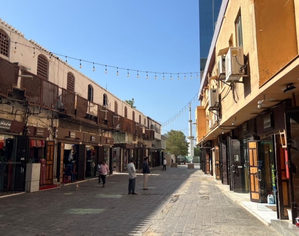 شارع قابل أحد أقدم شوارع جدة الاقتصادية 
