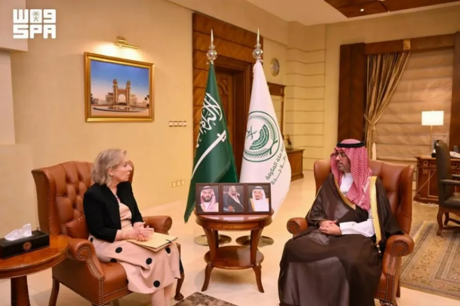 مُحافظ جدة يستقبل سفيرة الاتحاد السويسري